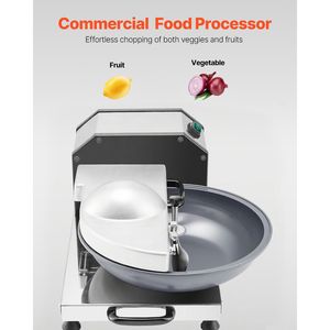 Robot da Cucina 1200W, Tritatutto per Verdure 3000RPM con Lama a Curva a S, Multifunzione in Acciaio Inox per Alimenti, Spina USA - Product Image 2
