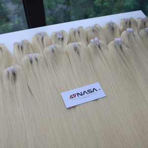 Extensiones de Cabello Tejidas, Color Rubio, Cabello Vietnamita 100% Virgen, Precio al por Mayor, Ideal para Año Nuevo - Product Image 6