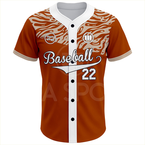 Hot Sale Custom Baseball Uniform Jersey Set USA Buyers Low MOQ Fast Production Breathable Team Wear Supplier - Product Image 2