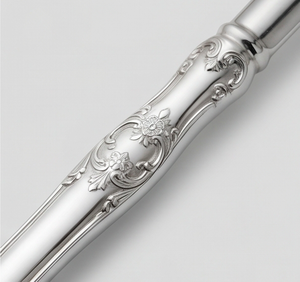 Silver Finished Stainless Steel Cake Server Unique Design Mirror Polished Perfect For Wedding Dining <b>Table</b> Dessert Serving Sets - Product Image 2