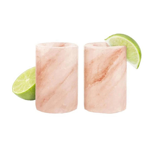 Vasos de chupito de sal rosa del Himalaya de primera calidad, artículos de bar de piedra natural para restaurantes, hostelería, fiestas y uso doméstico. - Product Image 2