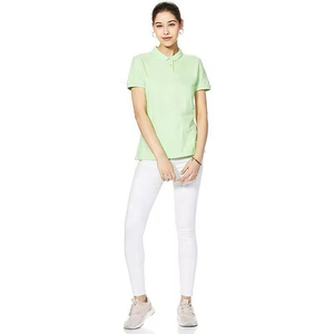 Nueva Camiseta Polo de Cuello con Botones de Corte Regular y Secado Rápido al por Mayor, Camisetas Polo de la Mejor Calidad para Mujer en Tallas y Colores Personalizados - Product Image 3