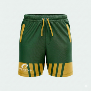 Pantalones Cortos Deportivos Casuales para Hombre, de Lona Sólida, Transpirables, de Secado Rápido, con Estilo, de Alta Calidad, Color Personalizado, Cintura Elástica, Novedad de Verano - Product Image 1