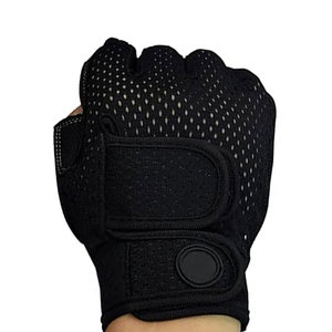 Guantes de mano abierta de nuevo diseño a precio asequible para gimnasio, fitness y entrenamiento, guantes ajustables. - Product Image 2
