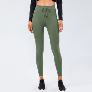 Leggings de sport et yoga pour femmes, best-sellers 2024, coupe ajustée en V, taille haute, effet push-up, pour l'entraînement, la course et le yoga - Product Image 1
