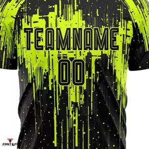 เสื้อฟุตบอลพิมพ์ลายซับลิเมชั่นคุณภาพสูง ผ้าฝ้าย แขนสั้น ชุดทีม OEM ผลิตตามสั่ง สำหรับผู้ชาย แห้งเร็ว - Product Image 6