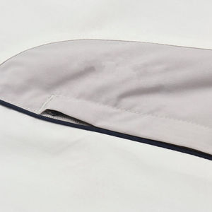 Men's White Windproof Waterproof <b>Quilted</b> <b>Jacket</b> with Turn-down Collar and Zipper Closure Hooded <b>Pattern</b> Winter Wear - Product Image 4