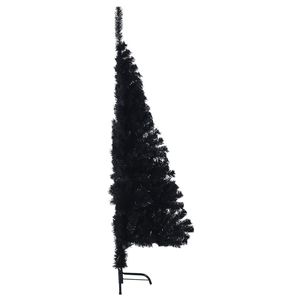 Árbol de Navidad Artificial Negro de 6 Pies, Árbol Decorativo de PVC para Interiores con Fácil Instalación - Product Image 4
