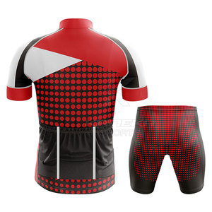 Tenue de cyclisme respirante et écologique de qualité supérieure, coupe ajustée pour la course, kit de performance à séchage rapide pour les cyclistes, meilleure qualité - Product Image 2