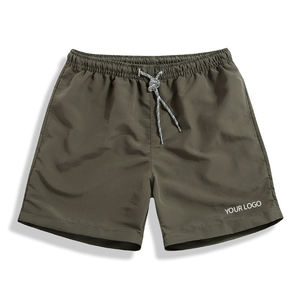 T-shirt et short de bain personnalisés de haute qualité, shorts de plage pour hommes en polyester à séchage rapide, shorts de bain imperméables pour hommes - Product Image 1