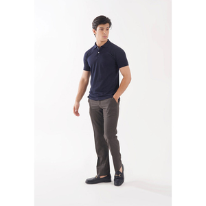 Polo uni pour homme en gros – Nouveau modèle respirant et tendance à prix abordable - Product Image 3