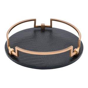 Plateau d'hôtellerie de luxe, plateau de décoration intérieure, plateau de table d'appoint, plateau, plateau de qualité supérieure, plateau de service le plus vendu - Product Image 5