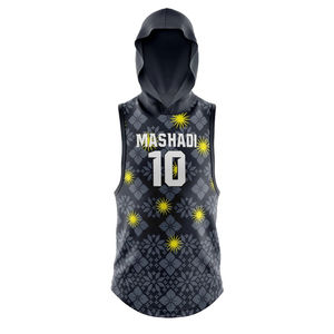 Ensemble de maillots de football personnalisables 7/7, short de flag football pour adultes, col rond imprimé par technologie de sublimation personnalisée - Product Image 4