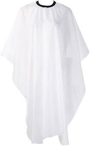 Cape de barbier imperméable personnalisable avec logo et couleur pour la coupe de cheveux - Polyester durable et écologique - Product Image 5
