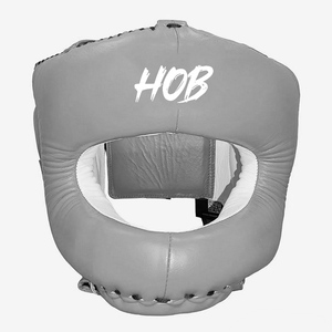 Protège-tête de boxe en cuir PU, équipement de protection unisexe pour adulte, style universel, design original, fermeture auto-agrippante - Product Image 3