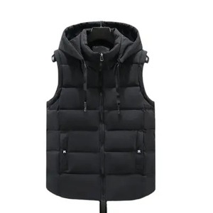 Gilet matelassé d'hiver décontracté pour homme, nouvelle mode, prix abordable, qualité supérieure, logo/couleurs personnalisables, respirant, léger, écologique - Product Image 1