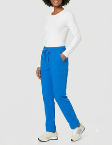 Pantalon de travail unisexe en tissu poly-spandex tissé 220 GSM, rose, coupe jogger, poche cargo, broderie personnalisée, logo par transfert thermique, impression par sublimation - Product Image 6