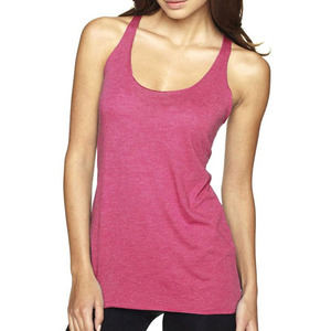 Camisetas sin mangas para mujer, sin costuras, ligeras, suaves y cómodas, con cuello redondo, de secado rápido, para entrenamiento, fitness de verano, con logo frontal, 100% poliéster. - Product Image 4