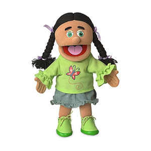 Marioneta de peluche para niños con chaleco azul y camisa rosa, juguete de peluche suave de 31cm-50cm para niños de 2 a 4 años - Product Image 6