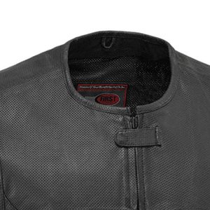 Gilet de motard en cuir premium pour homme, gilet de moto personnalisé, cuir véritable durable, OEM ODM, marque privée, vêtements de mode - Product Image 3