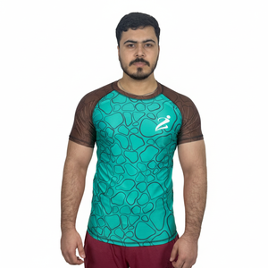 Meilleures ventes : Rashguard à manches courtes, dernière conception, pour MMA, couleur unie, Rashguards à manches courtes - Product Image 1