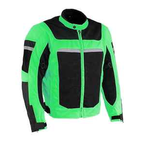 Blouson de course en cuir respirant 2025 OEM pour femmes et hommes avec logo frontal – Vêtements de moto et de course - Product Image 1