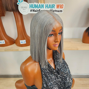 Silver Grey Long Straight Wig for Women Cosplay Ash <b>White</b> Wig Glueless <b>Lace</b> Front Wigs for <b>White</b> Women Long Wig - Product Image 3