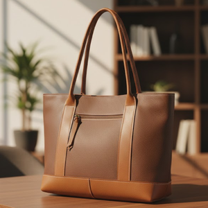 Sac à main en cuir véritable pour femme avec bandoulière, collection Designer Choice |   Sac à main en cuir de luxe fait main |   Sac à main marron de qualité supérieure - Product Image 4