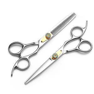 <b>Barber</b> Hair Cutting Scissors <b>Set</b> Shears Salon Hairdresser Beauty Tools High Quality Stainless Steel Hair Cutting Shears - Product Image 1
