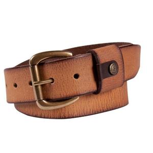 Cinturón de Cuero de Diseño Sólido y Duradero con Hebilla Rectangular de Color Negro, Cinturones Casuales Impermeables para Hombre Hechos en India - Product Image 5