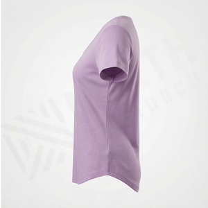 Camiseta Casual de Verano para Mujer, Transpirable, en Oferta Online, Cómoda, Servicio Personalizado, Color Personalizado, Algodón Suave de Primera Calidad, Ropa de Moda - Product Image 3