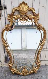 Miroir mural décoratif en acier inoxydable de qualité supérieure, design moderne et traditionnel, chambre à coucher, salon, salle de bain, commode, durable - Product Image 2
