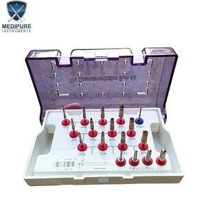 Kit professionnel de fraises d'osteodensification dentaire – Ensemble de forets chirurgicaux pour implantologie, densification osseuse et procédures d'expansion - Product Image 5