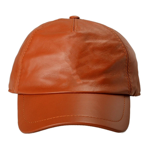 2026 Wholesale Rate New Trendy Breathable Comfortable Daily Wear <b>Waterproof</b> Durable Premium Quality Leather <b>Caps</b> - Product Image 1