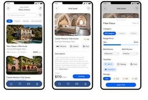 Application mobile de réservation d'hôtel pour une recherche facile d'hôtels, des réservations de chambres, des vérifications d'availability et la gestion des réservations. - Product Image 4