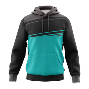 Sudadera con Capucha para Hombre, Diseño Color Block, Corte Regular, Poliéster, Felpa Francesa, Informal, para Otoño, con Bolsillo, Transpirable, ODM - Product Image 1
