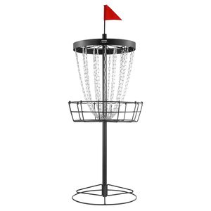Attrezzatura portatile per canestro da Golf con disco in acciaio pesante a 24 catene per campi pratica Indoor & Outdoor - Product Image 1