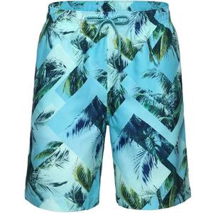 Shorts de bain personnalisés en gros à imprimé floral numérique, style vintage sur le devant, taille élastique, polyester/coton, séchage rapide - Product Image 5