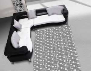 พรมขนสัตว์หนานุ่ม ทอมือ ทนไฟ ลายแบบนามธรรม เป็นมิตรกับสิ่งแวดล้อม กันลื่น ทันสมัย หนา 12-16 มม. ผ้าฝ้าย สำหรับละหมาด - Product Image 1