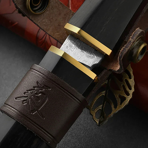 Cuchillo de Frutas de Acero de Damasco con Mango de Madera Sólida, Cuchillo de Cocina de Acero Inoxidable, Cuchillo Plegable Portátil, Cuchillo de Corte Premium para el Hogar - Product Image 3