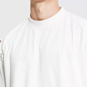 เสื้อยืดลำลองสำหรับผู้ชายเสื้อยืดสร้างความทุกข์ยากจากผ้าฝ้าย/โพลีเอสเตอร์กำหนดขนาดเองได้ - Product Image 6