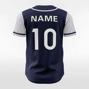 Custom <b>Maroon</b> Baseball Jersey Name Number Personalized for Adults Unisex Breathable Zipper Closure V-neck T-Strap Short Sleeve - Product Image 2