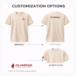 Custom Men's Regular Fit <b>Back</b> Puff Printing Logo Heavyweight 200gsm Solid Leisure O-Neck Cotton Anti-Wrinkle Short <b>T</b>-Shirt - Product Image 4