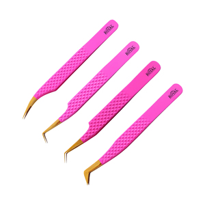 Pinzas para Pestañas de Acero Inoxidable de Primera Calidad, Personalizadas, de la Mejor Calidad, Productos de Belleza en Oferta - Product Image 2