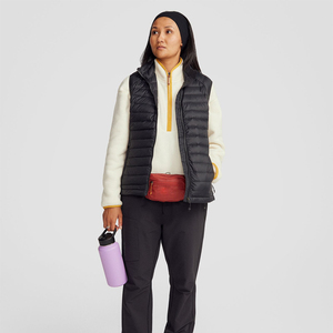 Gilet d'hiver pour femme, épais, matelassé, fermeture éclair, sans manches, style décontracté, grande taille, respirant, logo personnalisé, gilet d'extérieur - Product Image 3
