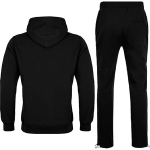 Ensemble de survêtements sportifs à capuche personnalisés de haute qualité, style décontracté, vente en gros pour homme, 100% coton - Product Image 3