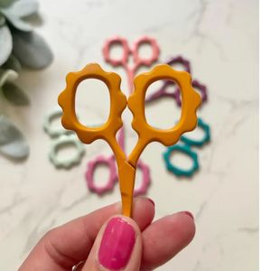 Tijeras para flores, mini tijeras de bordado de girasoles y margaritas con diseño Kelmscott, de acero inoxidable afilado, para diestros, para entresacar y cortar cabello corto - Product Image 2
