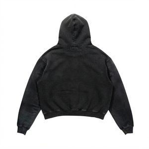 Sudadera con Capucha para Hombre, 400 GSM, Felpa de Algodón Premium, Blanca, Talla Grande, Suave, Ecológica, Transpirable, con Impresión Personalizada - Product Image 2