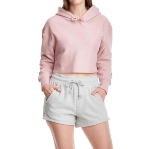 เสื้อฮู้ดครอปผู้หญิงพรีเมียม ผ้าฝ้ายฟลีซ 100% ทรงสปอร์ตทันสมัย สวมใส่สบาย เหมาะสำหรับชีวิตประจำวัน - Product Image 2