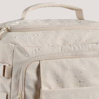 Sac de sport et de voyage en polyester 20-38L, personnalisé, imprimé à rayures, petit, imperméable, écologique, respirant, séchage rapide, pour la plage et la gym